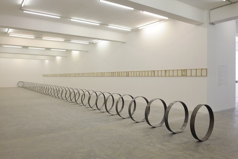 Steel Rings © Rayyane Tabet. Photo courtesy of Sfeir-Semler Gallery, Beirut and Hamburg